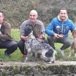 El setter «Monti», de Víctor González Iglesias, dominan el Campeonato de Asturias de Caza Menor con Perro, dilucidado en el coto de Aller