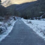 La espectacular helada con la que amanecio el suroccidente asturiano