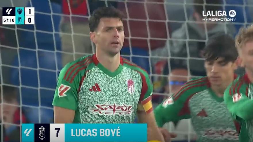 Resumen, goles y highlights del Levante 3-1 Granada de la jornada 23 de LaLiga Hypermotion
