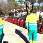 El Ayuntamiento de Oviedo incorpora 176 nuevas máquinas, un 30% eléctricas, para la mejora del servicio de mantenimiento de parques y jardines