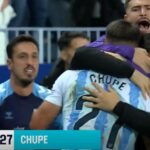 El 1-1 del Málaga en el Deportivo 1-1 Málaga de la jornada 22 de LaLiga Hypermotion