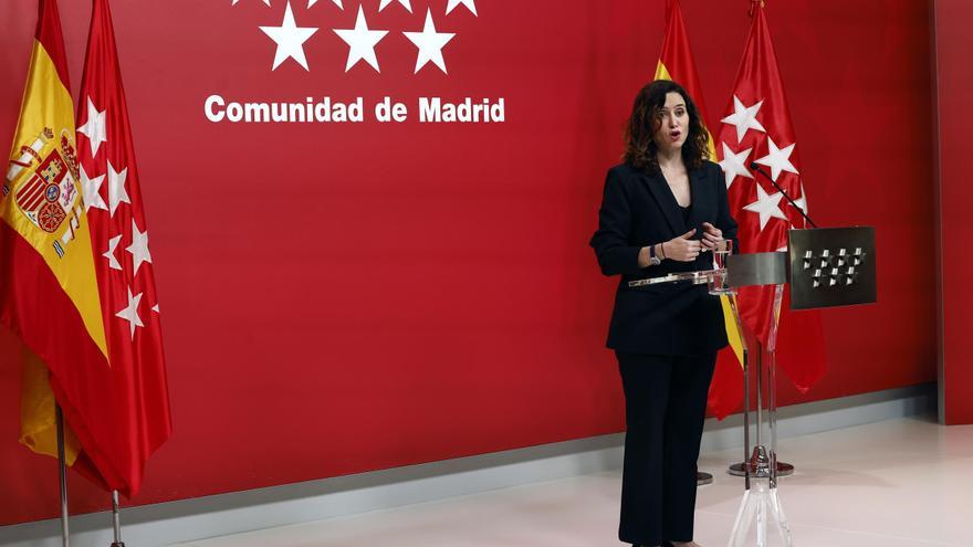 Ayuso: “Por favor que Sánchez no dimita”