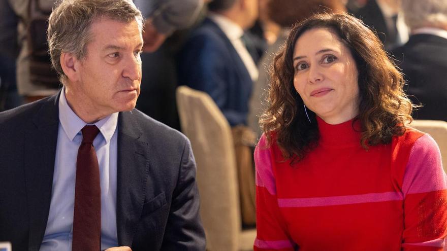 Ayuso deja vía libre a Feijóo para pactos con Junts en el Congreso pero desconoce si hay negociaciones