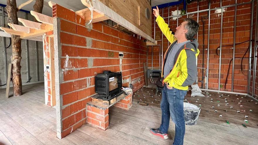 «La Pequeña Comarca» toma forma en Villaviciosa: así avanza el proyecto de las casas «hobbit» en Argüeru