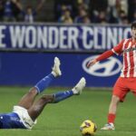 Hassan, tras hacer para el Real Oviedo el primer gol del derbi que empataron con el Sporting: «Me voy con una sensación agridulce»