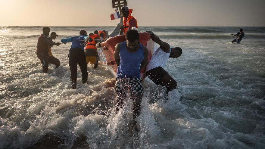 El 20% de los migrantes irregulares que cruzan la frontera de la UE entra por Canarias