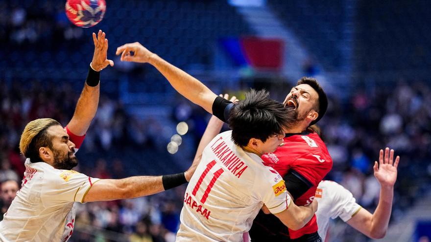 Los Hispanos sellan el billete para la segunda fase con una goleada a Japón