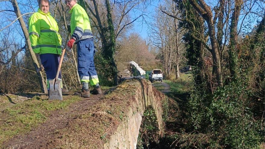 El puente medieval de Fonciello luce en todo su esplendor: así fue la restauración de una «joya» arquitectónica y sentimental de Llanera