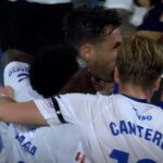 El 2-0 del Tenerife en el Tenerife 2-0 Castellón de la jornada 22 de LaLiga Hypermotion