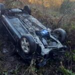 Dos personas se despeñan 60 metros con el coche en el monte Naranco de Oviedo y salen ilesas