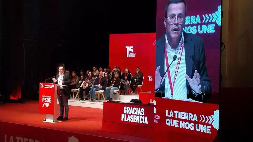 El PSOE de Extremadura respalda la nueva ejecutiva con el 87,32% de los votos