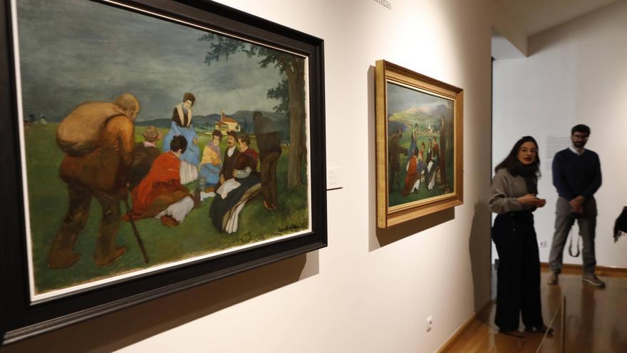 Inauguración exposición «Las dos meriendas» en el Museo Evaristo Valle