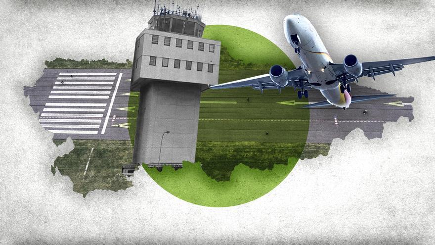 Añu históricu nel aeropuertu: cuasi dobla en viaxeros a la población d’Asturies