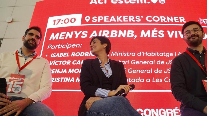 Isabel Rodríguez, ministra de Vivienda: “Los alojamientos turísticos ilegales no pueden tener barra libre”