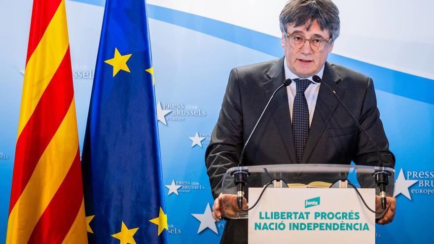 Puigdemont anuncia la ruptura de las negociaciones con el PSOE: «Estamos en un punto final»