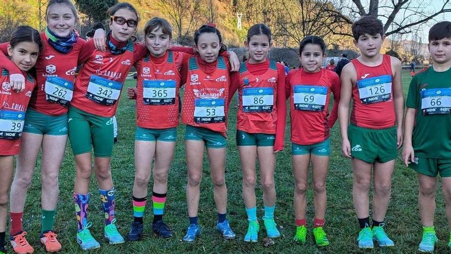 Destacado papel del Club Oriente Atletismo en el Regional de campo a través, en Ujo