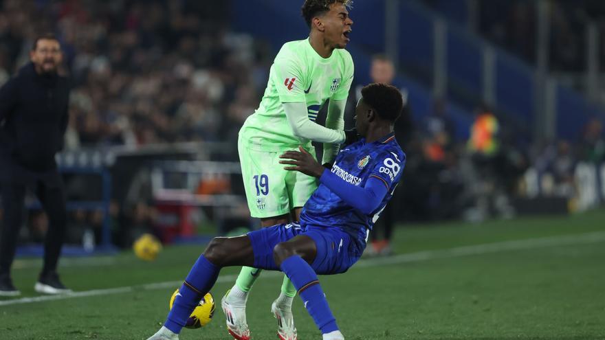 El 1-1 del Getafe en el Getafe 1-1 Barcelona de la jornada 20 de LaLiga EA Sports
