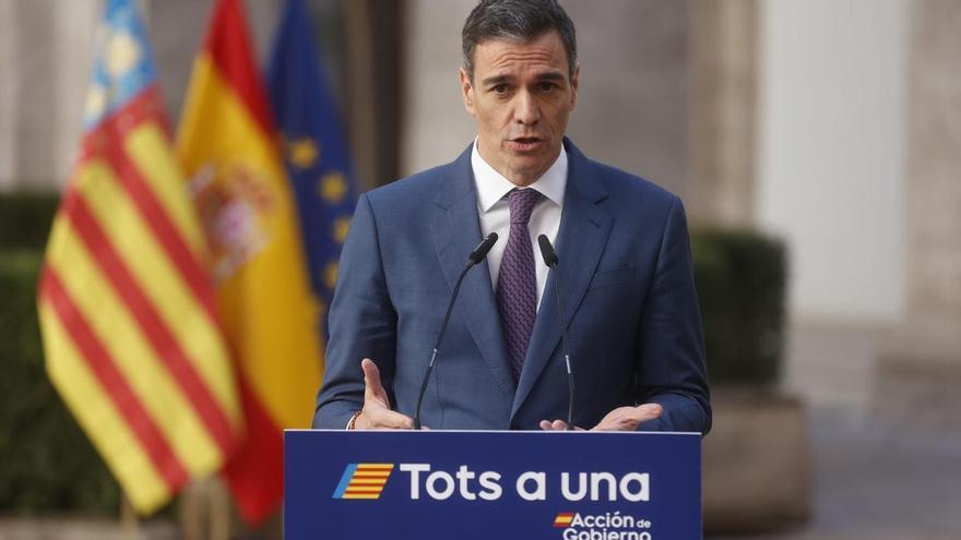 Sánchez justifica que no visite los municipios: «Es el momento de la gestión, no la foto»