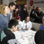 Así es el «Aula del Futuro», la iniciativa pionera en el Principado que se ha inaugurado hoy en Oviedo