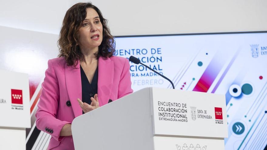 Ayuso defiende a su pareja por no haber declarado ante el juez: “No puede hasta que no se pronuncie la Audiencia Provincial”