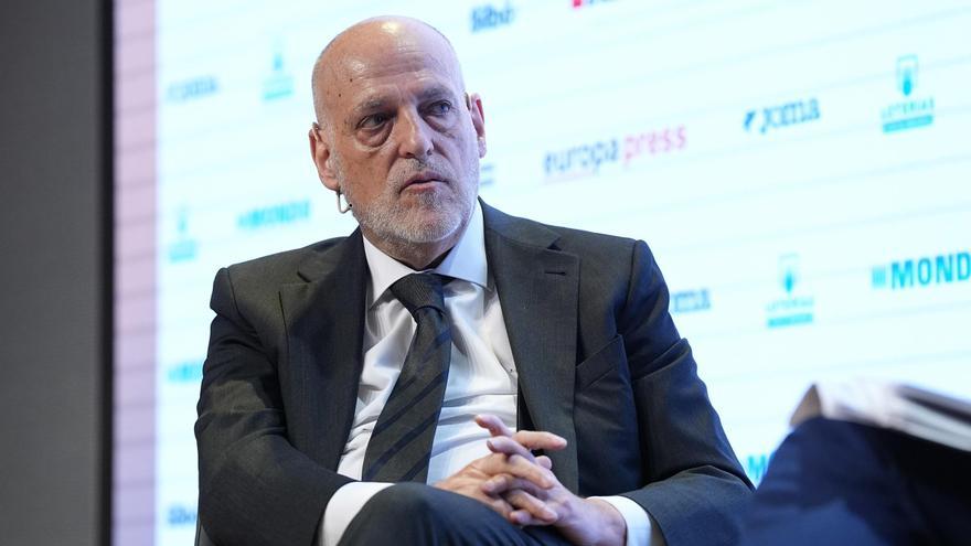 Tebas: «Si Rubiales no vuelve a cometer errores de odio, será muy aprovechable para esta industria»