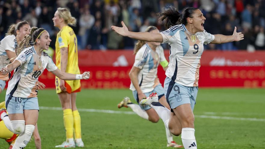España no abdica y remonta a Bélgica con dos goles en el añadido
