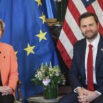 Von der Leyen reafirma ante Vance el compromiso de la UE con una relación comercial justa con EEUU