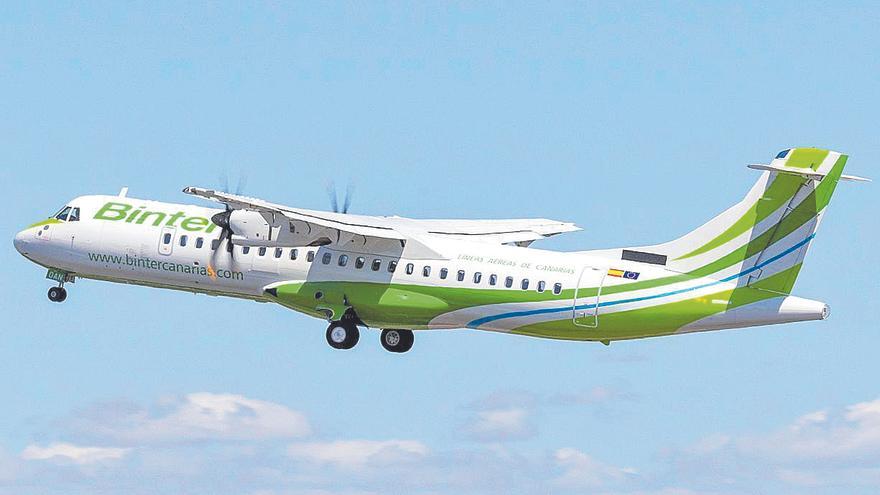 Binter invierte 206 millones en cuatro nuevos aviones para su flota de ATR