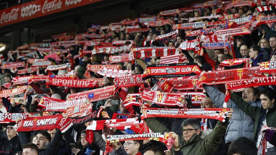 El Sporting alcanza los 22.873 abonados: así quedan las cifras en el «derbi» de las gradas