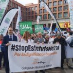 Los médicos se echan a la calle contra el Estatuto Marco: «No es vocación, es explotación»