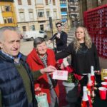 Bombones, rosas, sidra espumosa y cenas románticas: el comercio de Villaviciosa celebra San Valentín con regalos para sus clientes