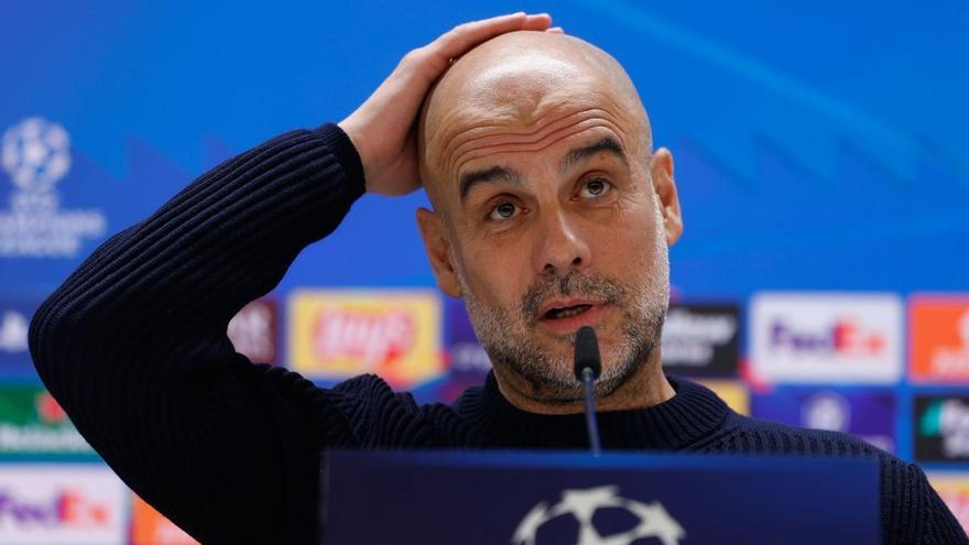 Guardiola pide «dejar en paz» a los árbitros: «Mi inglés es bueno, pero no distingo ‘fuck off’ y ‘fuck you'»