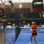 Todo listo en el Palacio para el Premier Padel Gijón (en imágenes)