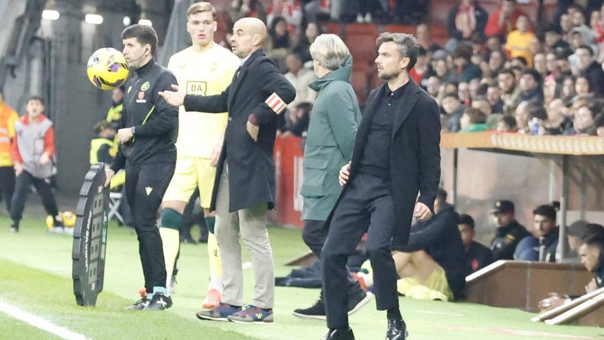 El  alegato de Albés para confiar en el play-off del Sporting: «Quiero creer que podemos estar arriba»