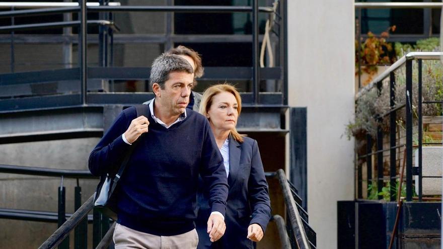 El Consell esconde la hora exacta de llegada de Mazón al Cecopi el día de la dana y apunta a Bernabé