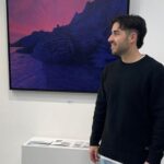 El pintor maliayés Alejandro Rodríguez Simón presenta en Luanco su segunda exposición individual: «Una reflexión sobre la eternidad del paisaje»