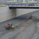 Así avanzan las obras del desdoblamiento de la AS-17 en Bobes, Siero