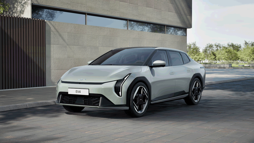 Kia sorprende con un diseño futurista para los nuevos EV4 y PV5