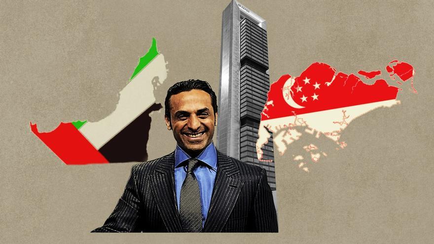 La falta de colaboración de Singapur y Emiratos Árabes ‘torpedea’ la investigación contra el jeque que dio un pelotazo de 90 millones al revender la Torre Foster