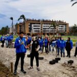 EN IMÁGENES: Un minibosque en El Lauredal levantado con la ayuda de los vecinos: «Trabajo en equipo y aprender cosas nuevas»