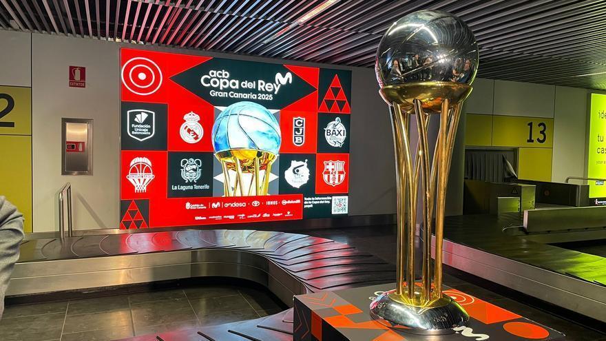 La deseada Copa del Rey ya está en Gran Canaria