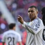 El Real Madrid salva un empate en Pamplona con Bellingham expulsado y otro penalti de VAR en contra