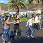 Zancadas solidarias contra el cáncer infantil en La Felguera