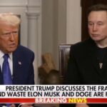 Trump y Musk presumen de miles de millones de dólares en recortes en la Administración Pública