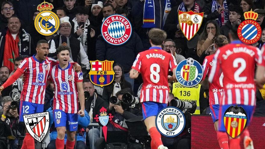 El Atlético inicia un ‘Tourmalet’ al que llega sin lesionados y con las piernas mucho más frescas que Real Madrid y Barcelona