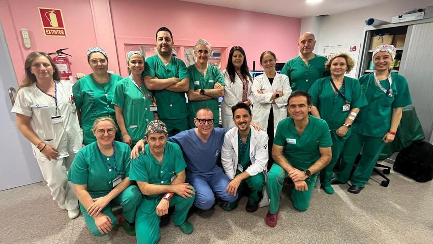 Cardiología de Cabueñes incorpora una nueva técnica para implantar válvulas aórticas sin cirugía abierta