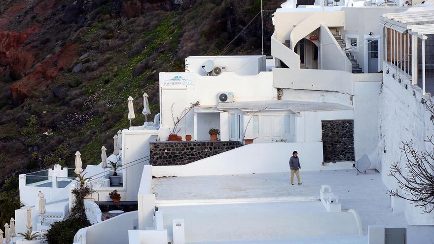 Santorini teme el impacto de la caída del turismo debido a la ola de terremotos