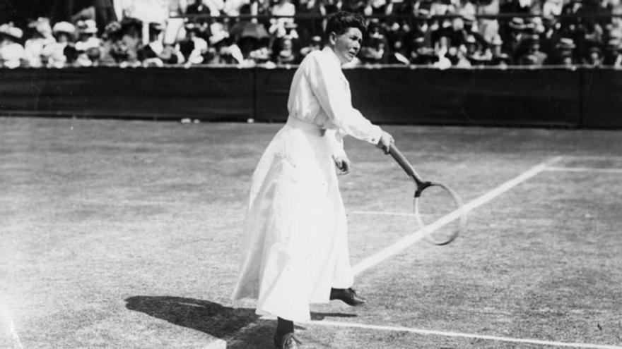 Charlotte Cooper y el primero oro olímpico de una mujer