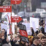 Las protestas de Serbia se extienden a Croacia, Eslovenia, Montenegro y Bosnia