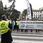 VÍDEO: El CSIF se manifiesta en Oviedo por la defensa de Muface